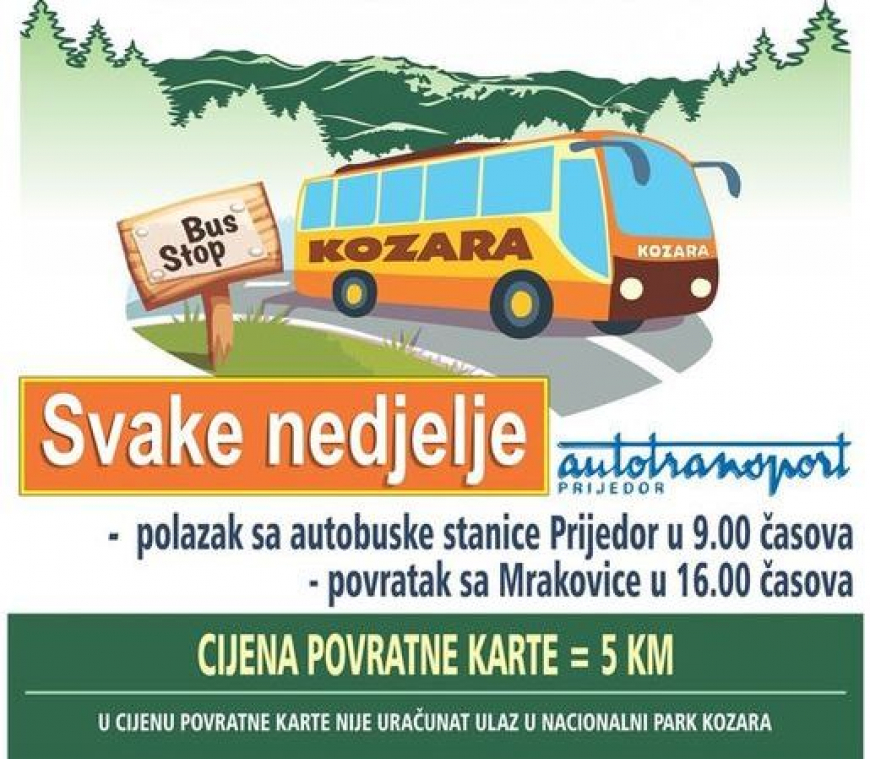 Autobuska linija Prijedor - Kozara