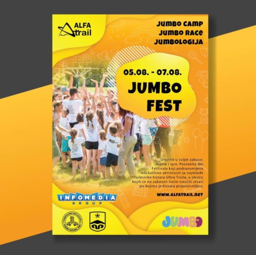 JUMBOFEST za najmlađe od 5. do 7. avgusta